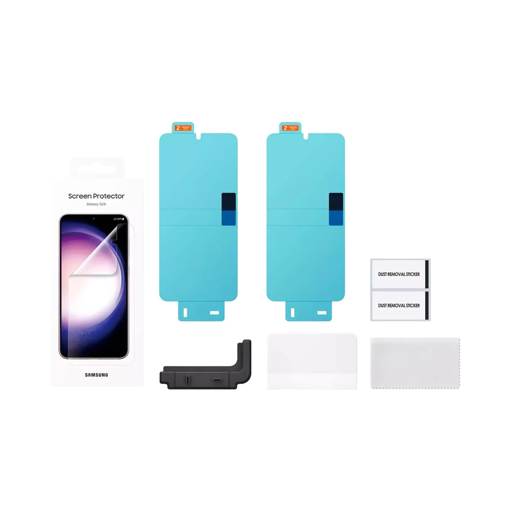 Samsung Tempered Glass Screen Protector For Galaxy S23 Plus Clear