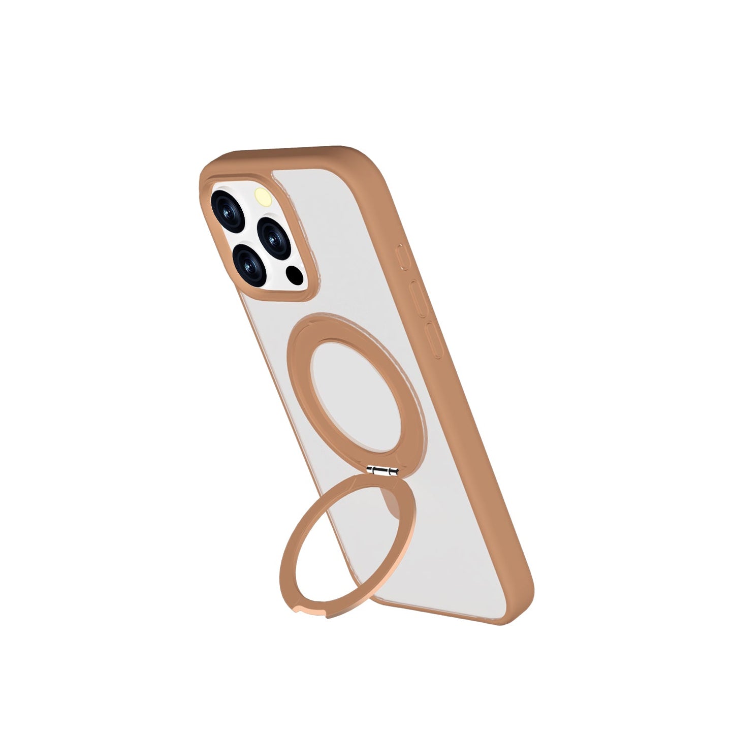 PROTECT iPhone 16 Pro Fume Phone Case, Magsafe, Brown, FMSIP16PBRN