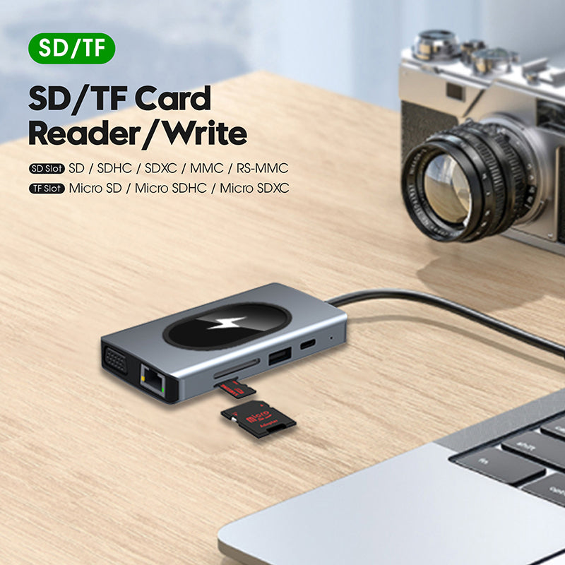 Inet Giant Power 10-in-1 Hub, INHUVT1000