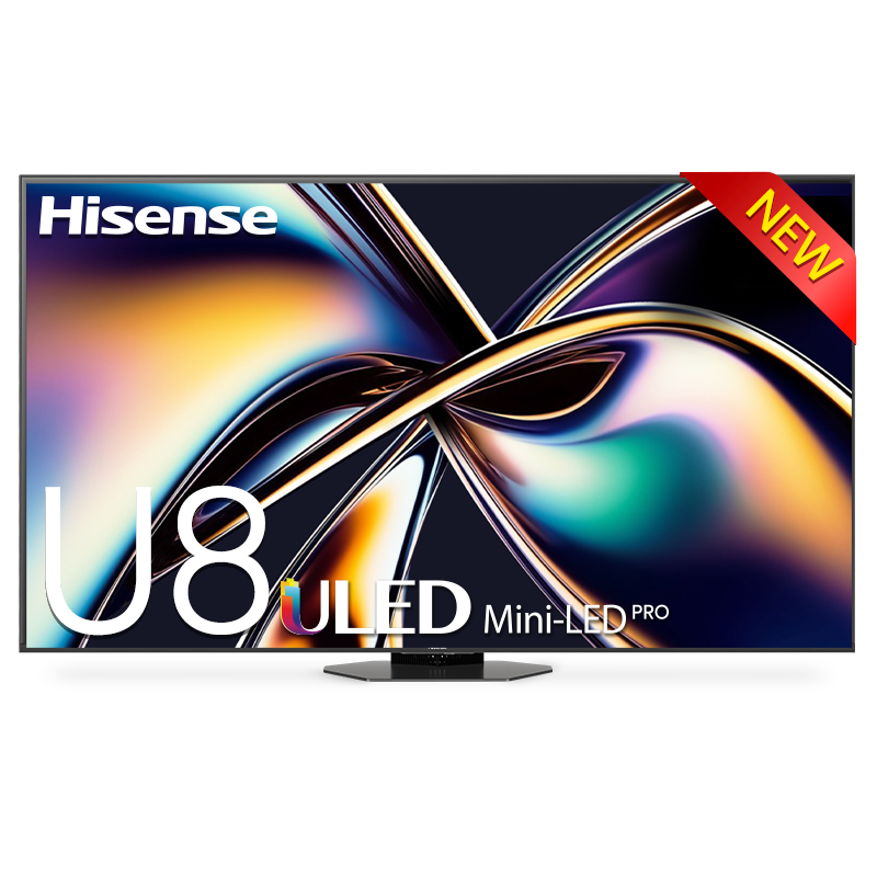 Hisense 75U8Q 75-inch 4K Mini-LED Smart Television QLED 165Hz