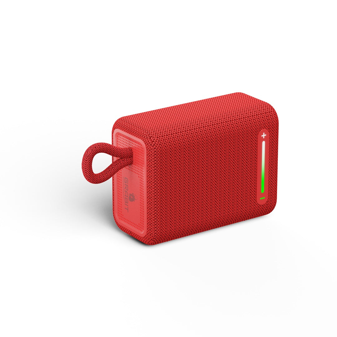 GRABIT G-BUDDY BLUTOOTH SPEAKER RED