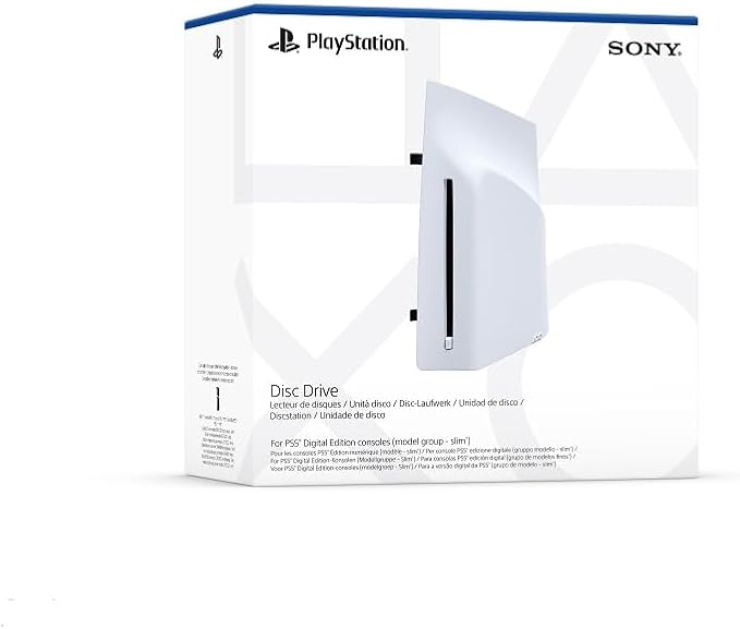 Sony PlayStation Disc Drive for PS5 Slim White