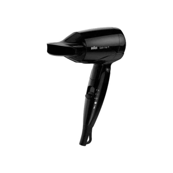 Braun Satin Lightest Style And Go Dryer Black