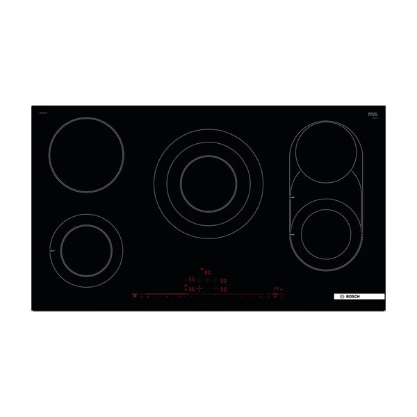 Bosch Series-8 Electric Hob 5-Burner 90 cm Black PKM975DK1D
