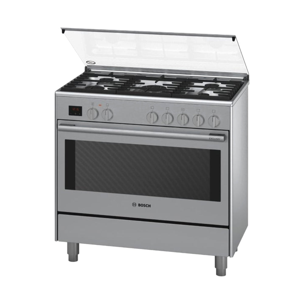Bosch 5 Burners Gas and Electric Cooker 90cm HSB738357M