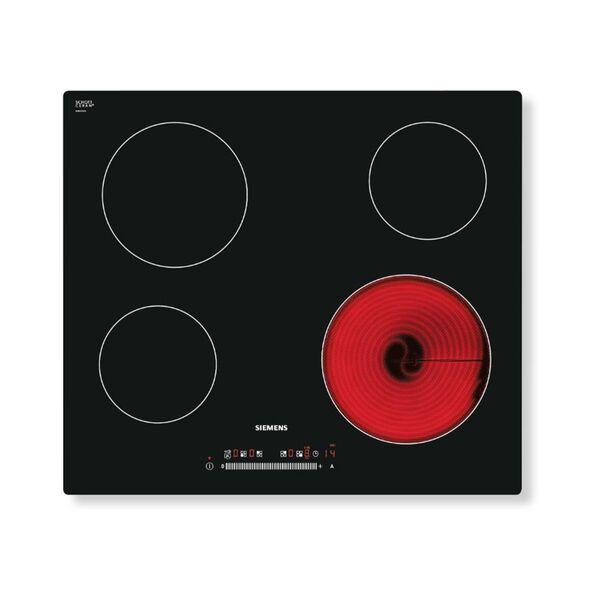 Siemens Built In Electric Hob 60cm Black ET611FE17Q