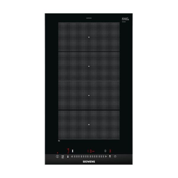 Siemens Built In Flex Induction Electric Cooktop 30cm Black EX375FXB1E