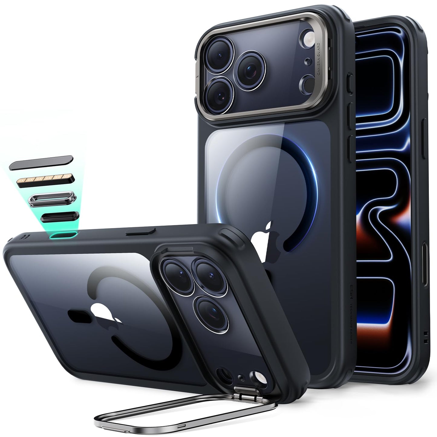 ESR CL HYB MAG iPh 17 PM CL BK