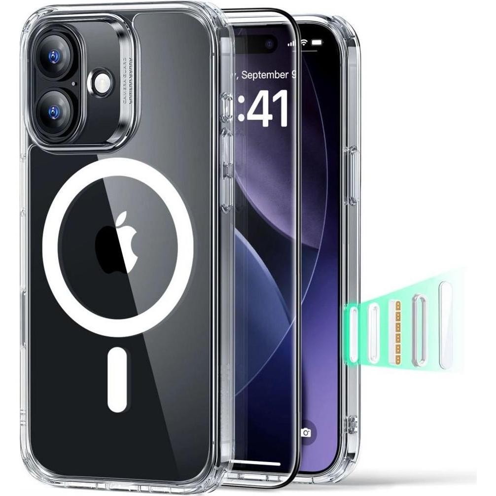 ESR CL HYB MAG iPh 17 CL Protector+CS