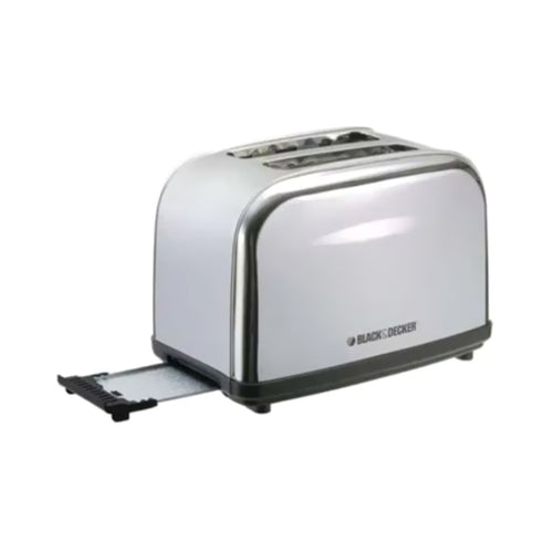 Black + Decker 2-Slice Toaster With Crumb Tray