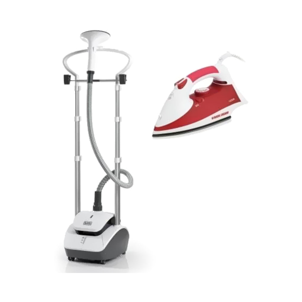 Black + Decker Garment Steamer 2400ml GST2000PR