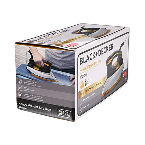Black + Decker Heavy Weight Dry Iron