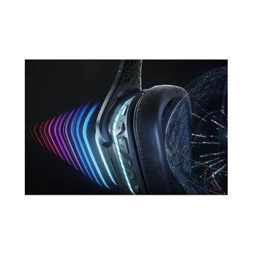 Logitech Wireless Over-Ear Gaming Headphone With Microphone Black