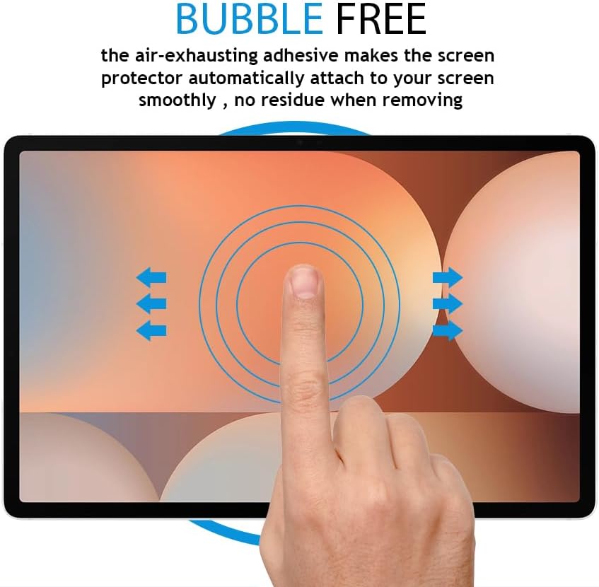 PROTECT Samsung Tab S10 Plus Sapphire Crystal Screen Protector, Protective, Anti Scratch, Tempered Glass, Clear, SCSMS10P