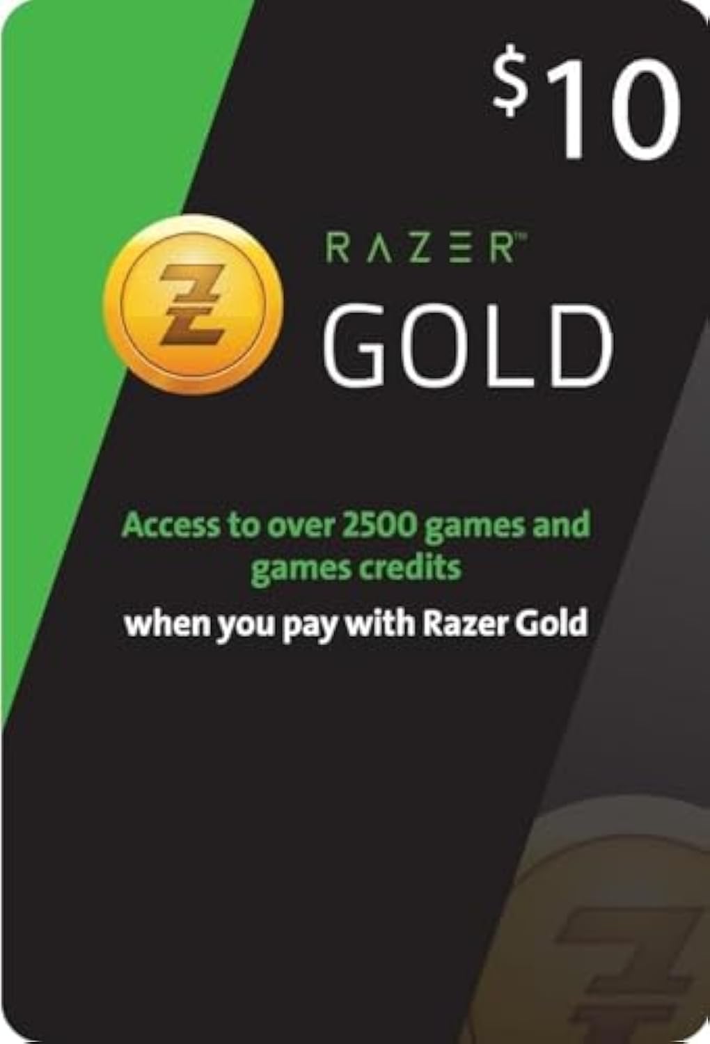 EPAY RAZER GOLD - $10 (GLOBAL)