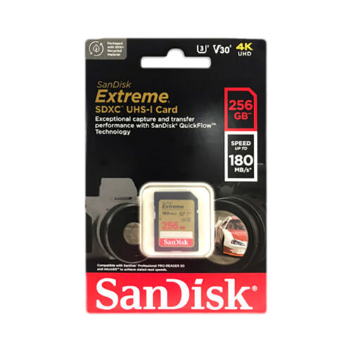 SanDisk Extreme SD UHS-I Card 256GB