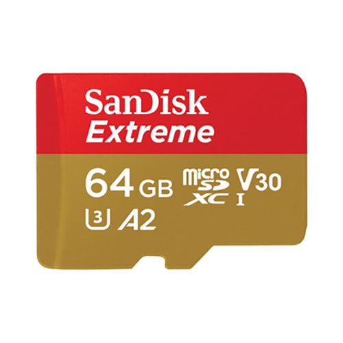 SanDisk Extreme MicroSDXC UHS-I CARD SDSQXAH-064G-GN6MN