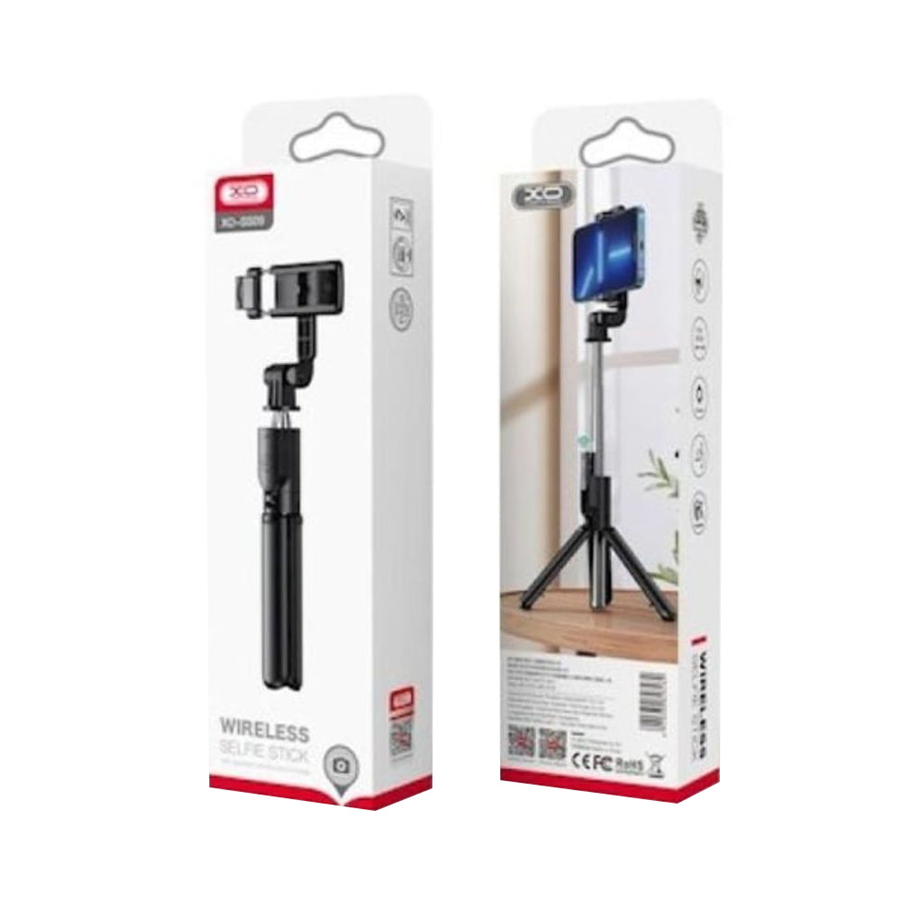 XO Multifunctional Bluetooth Selfie Stick With Tripod Black