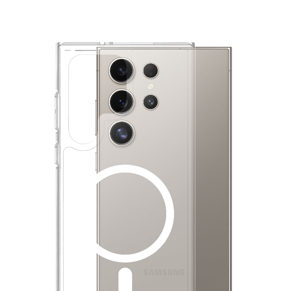 Smartix Premium Magsafe Case Cover Clear for Samsung Galaxy S24 Ultra