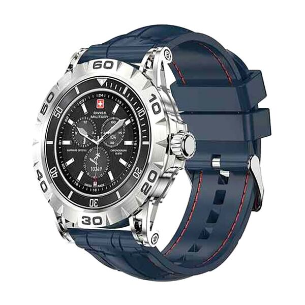 Swiss Military Dom 2 Smart Watch Silver Black