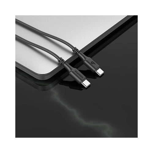 Blupebble Power Flow USB-C To USB-C Cable 120cm Black