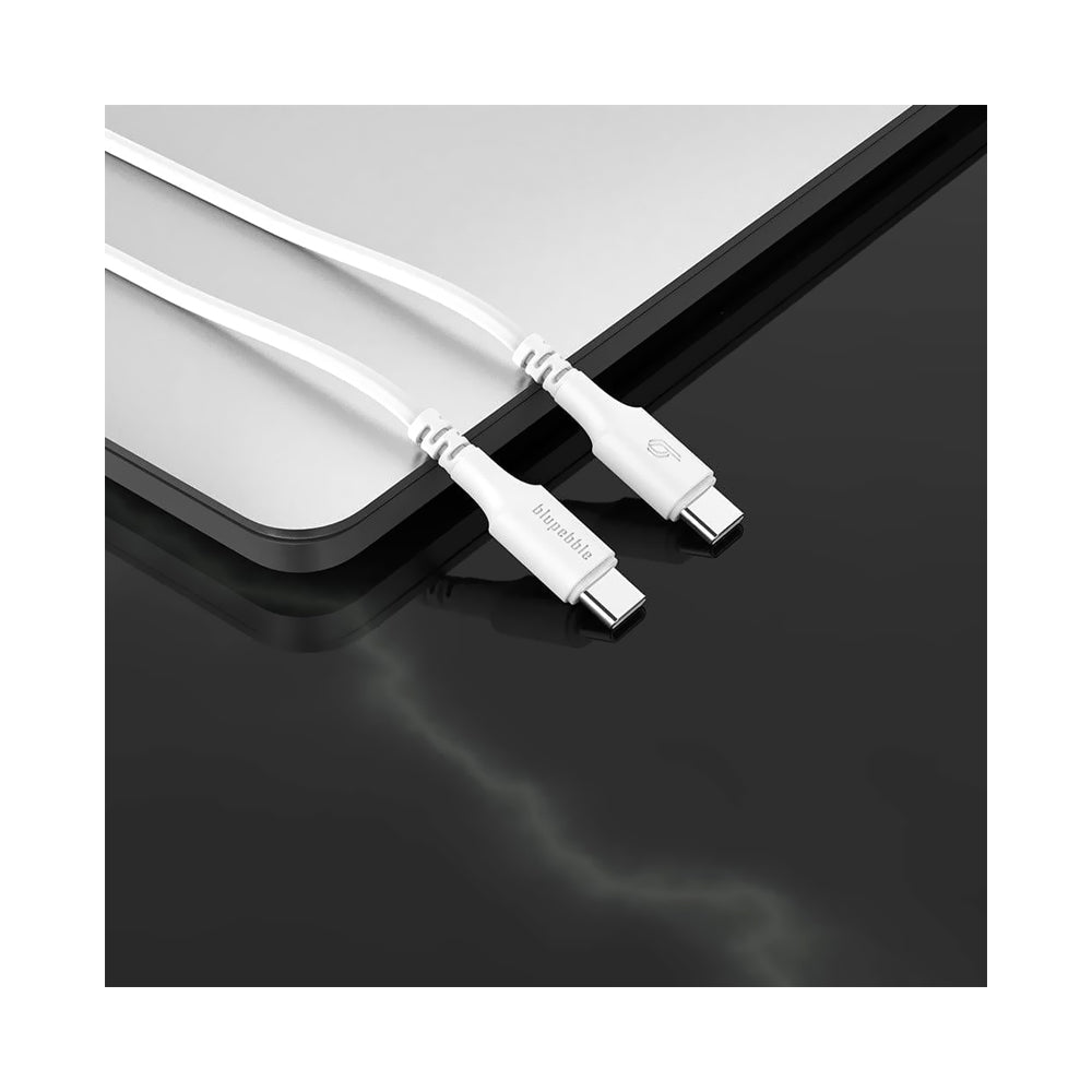 Blupebble Powerflow USB-C Cable 120cm White