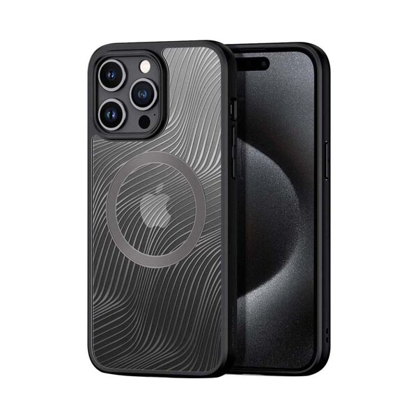 Dux Ducis Aimo Mag Series Back Cover for Apple iPhone 15 Pro Max Black