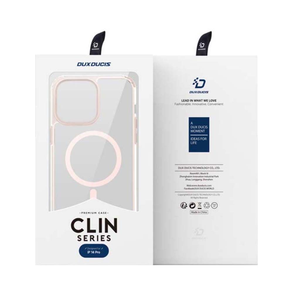 Dux Ducis Clin Mag Series Protective Case Cover Clear for iPhone 14 Pro