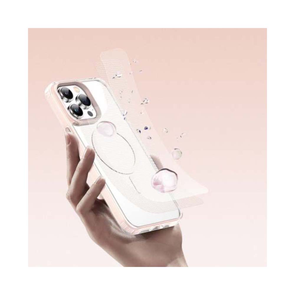 Dux Ducis Clin Mag Series Protective Case Cover Pink For iPhone 14 Pro