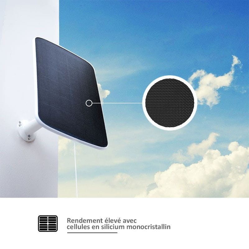 EZVIZ WEATHERPROOF SOLAR PANEL 6.18W BLK