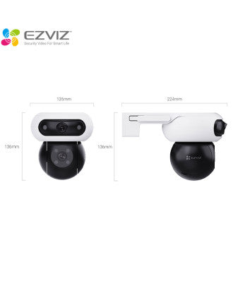 EZVIZ H90 4MPDUAL-LENS PAN&TILT WIFI CAM