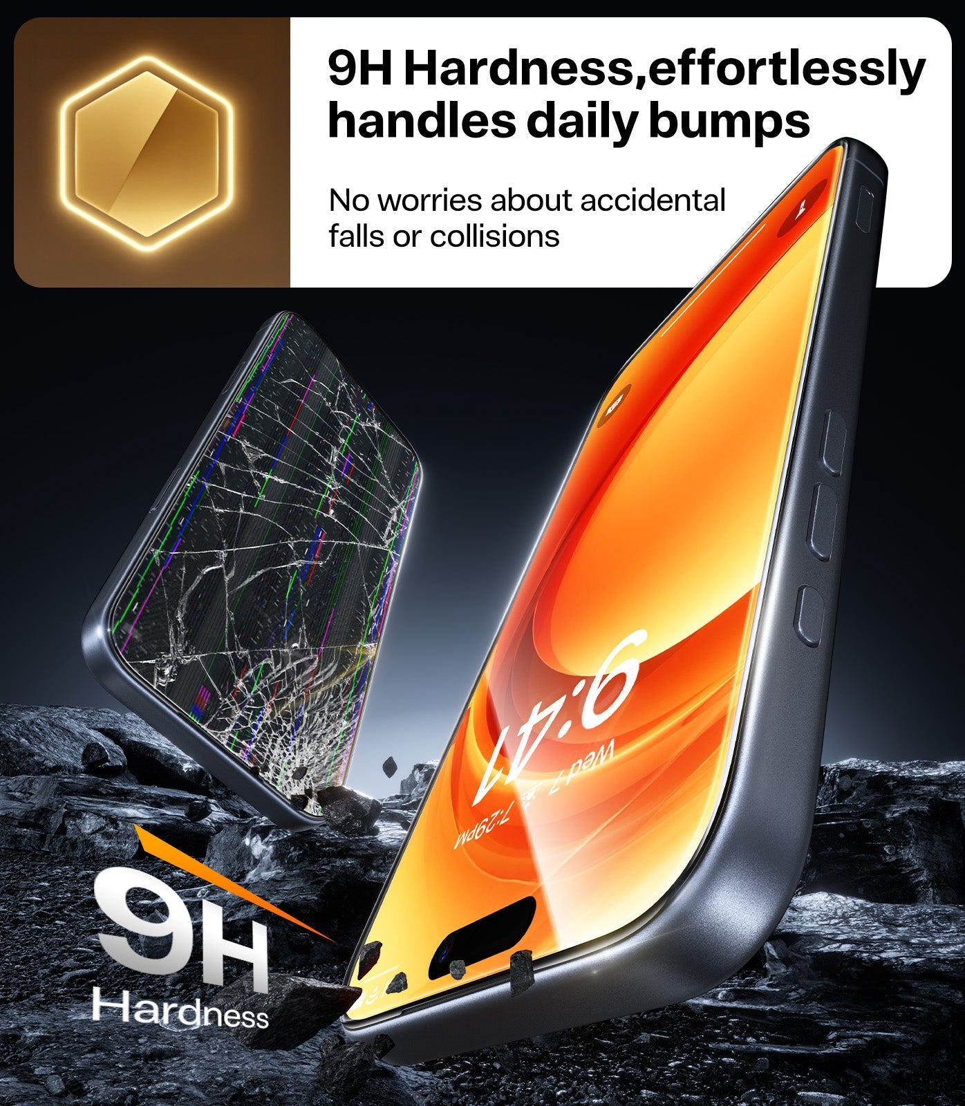 TORRAS Install Master Screen Protector for iPhone 17 Pro Max - Clear