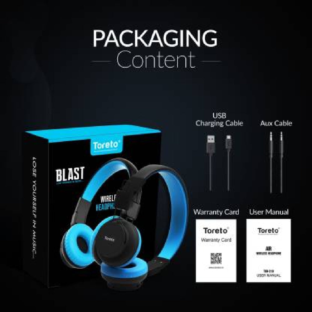 Toreto Tor209 Blast Wireless Headphone