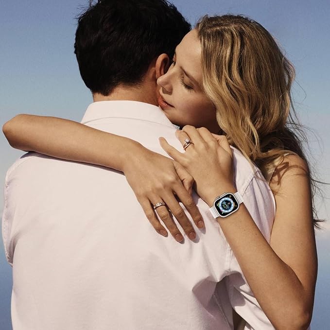 PROTECT Ocean Band Watch Strap, For Apple Watch, 38/40/41mm, Red, OWS41RED