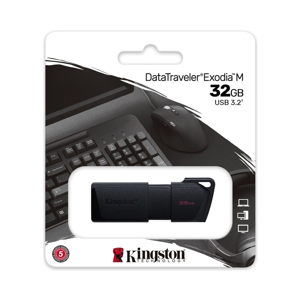 Kingston DataTraveler Exodia M SuperSpeed Flash Drive 32GB Black