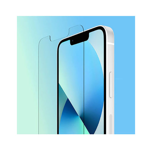Belkin Ultraglass Antimicrobial Screen Protector Tempered Glass For Apple iPhone 14/13 & 13 Pro Clear