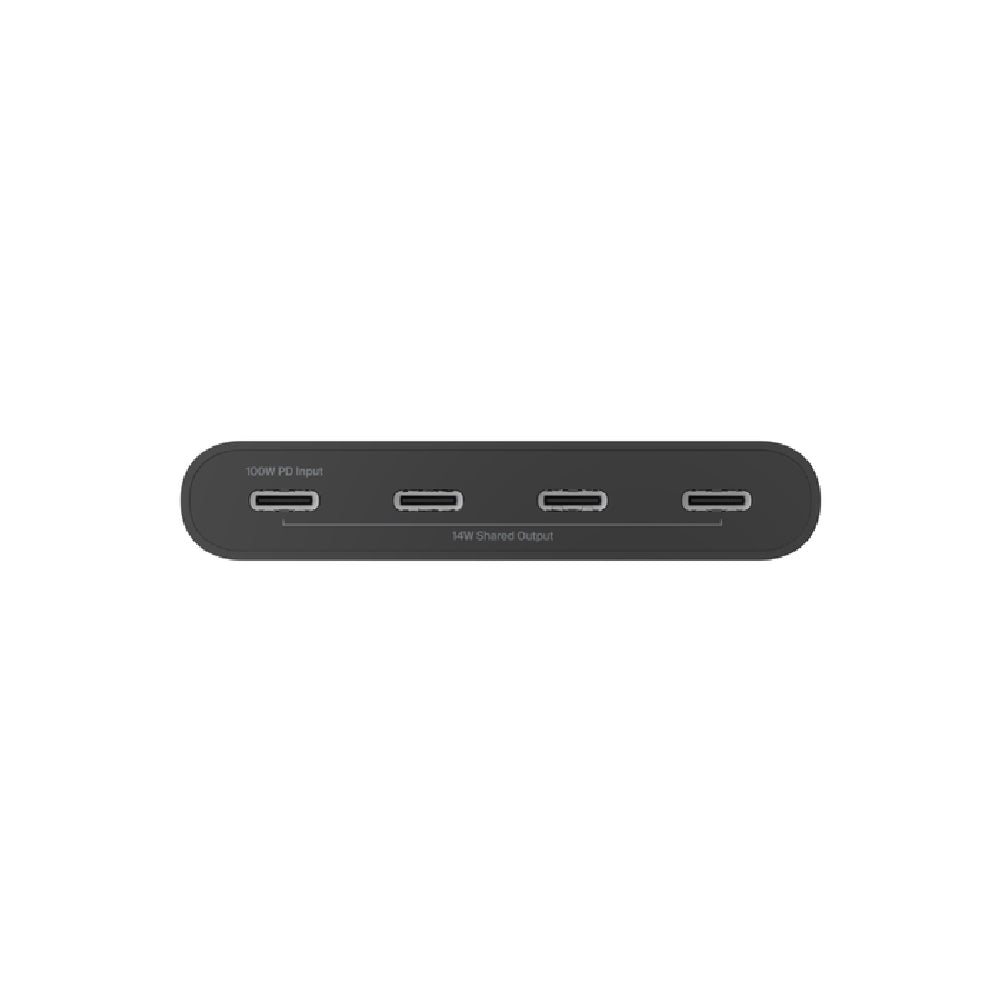Belkin USB-C to 4-Port USB-C Hub Black