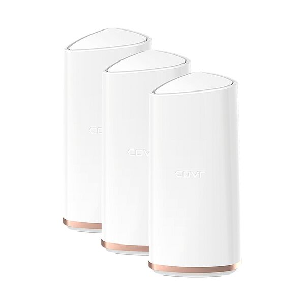 Pack Of 3 D-Link Whole Home Mesh Wireless Wi-Fi Router White