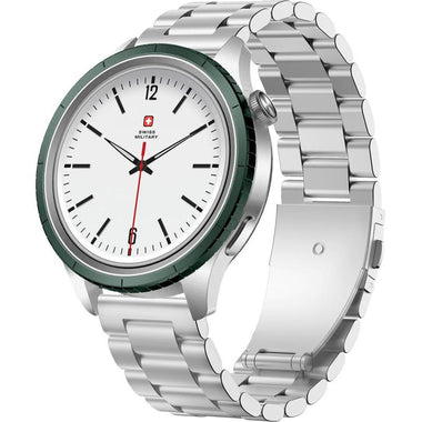 DOM 8 Smartwatch with Steel Strap – Green