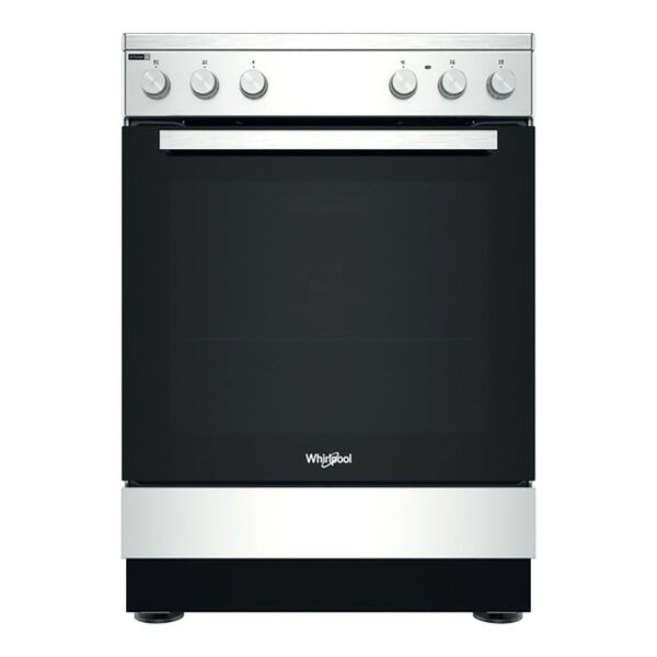 Whirlpool Freestanding Electric Cooker Inox WS68V8KHX