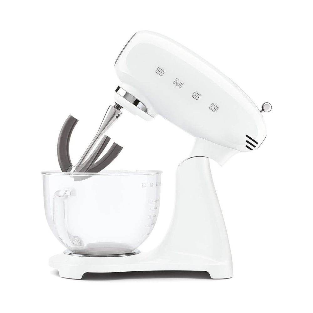 Smeg Retro 50's Style Stand Mixer White SMF13WHUK