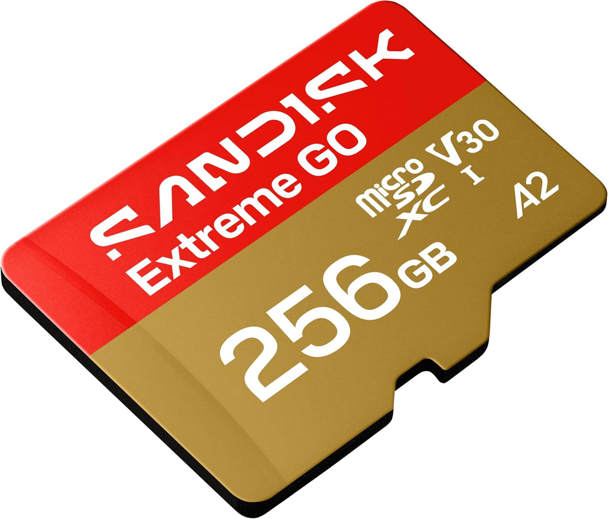 SanDisk Extreme microSD UHS-I — 256GB, 240MB/s
