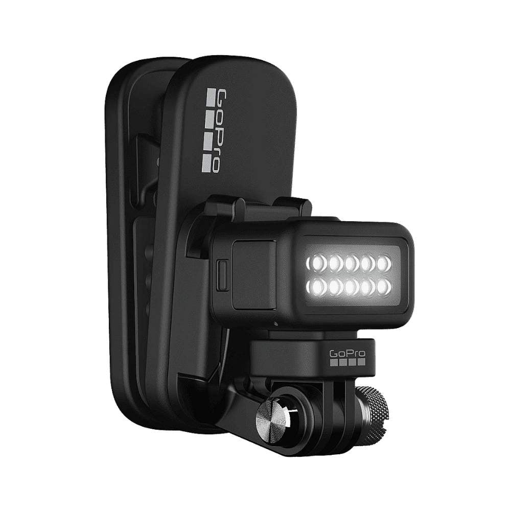 Gopro Zues Mini Rechargeable LED Magnetic 360 Degree Swivel Clip Light