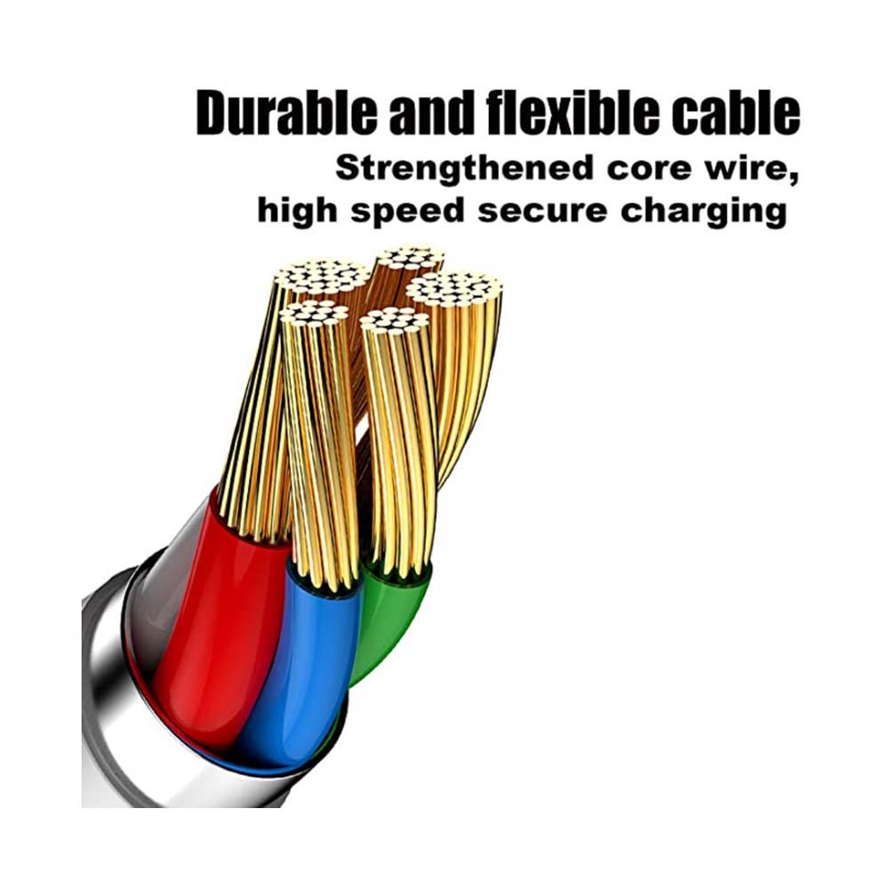 Dudao Super-Fast Type-C to Type-A Cable Gold