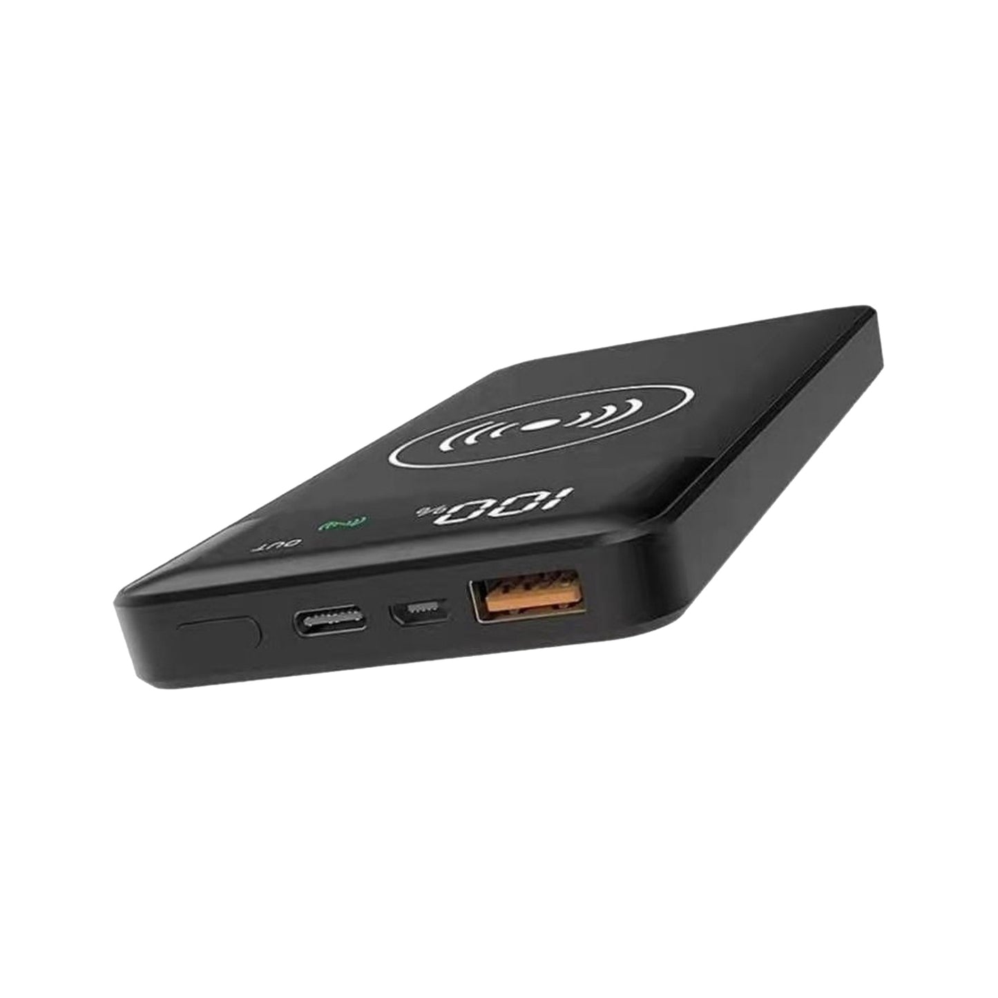 Inet Wireless Power Bank 10000mAh Black INPBQW10BK