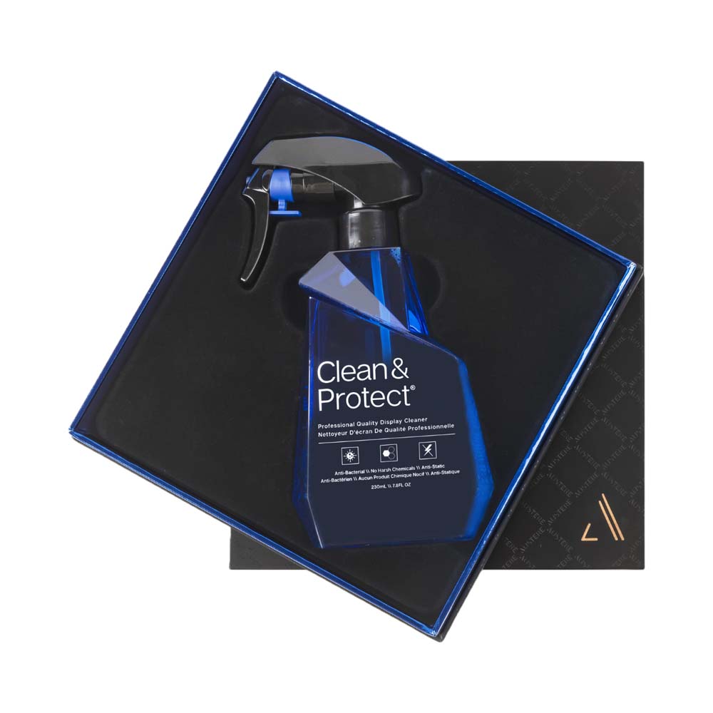 Austere screen cleaning spray+polish pad