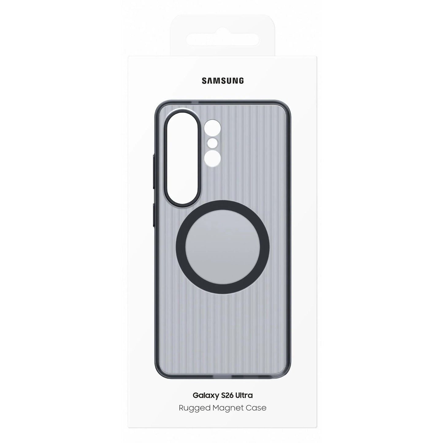 Samsung Galaxy S26 Ultra Rugged Magnetic Case Black