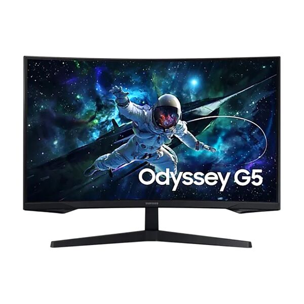Samsung 32-Inch Odyssey G5 QHD Curved Gaming Monitor Black