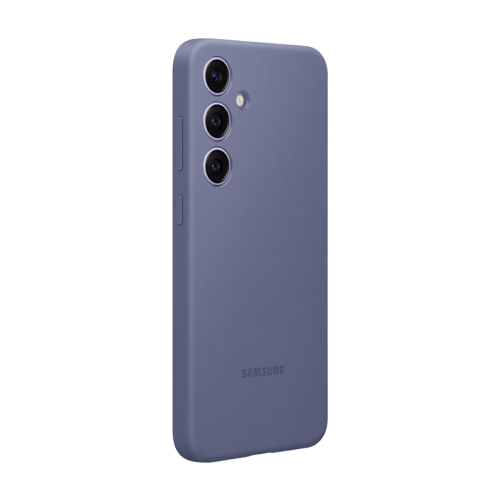 Silicone Case Cover for Samsung Galaxy S24 Plus Violet