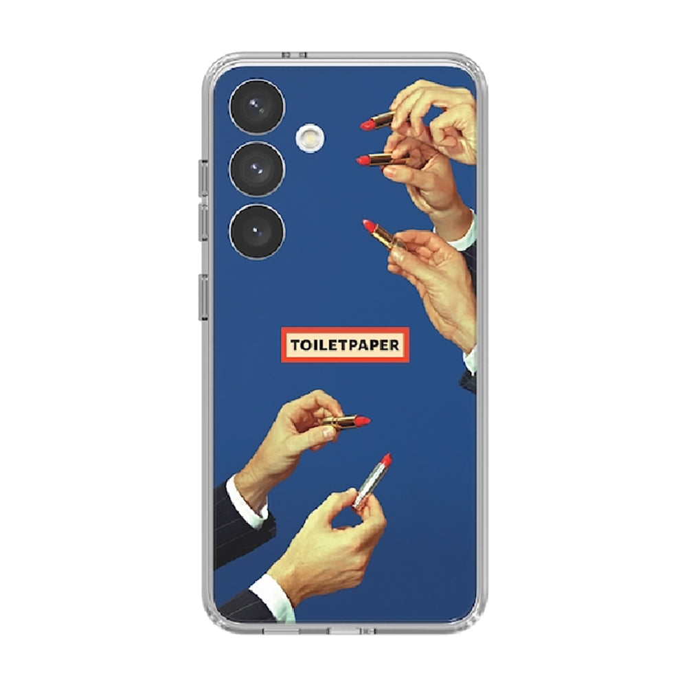 Samsung Toiletpaper Lipstick Interactive Card for Galaxy S24 Blue